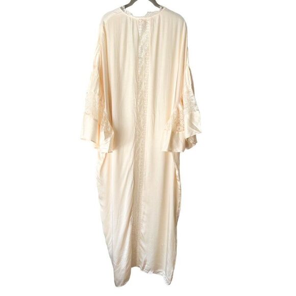 NWT Free People x Jen's Pirate Booty Angel Fire Kaftan in French Vanilla Large - Picture 8 of 9